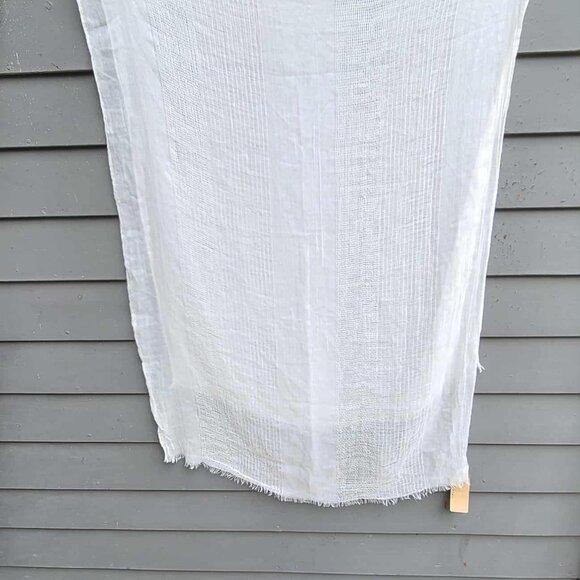 Michael Stars White Scarf NWT!  NEW! - Picture 10 of 14